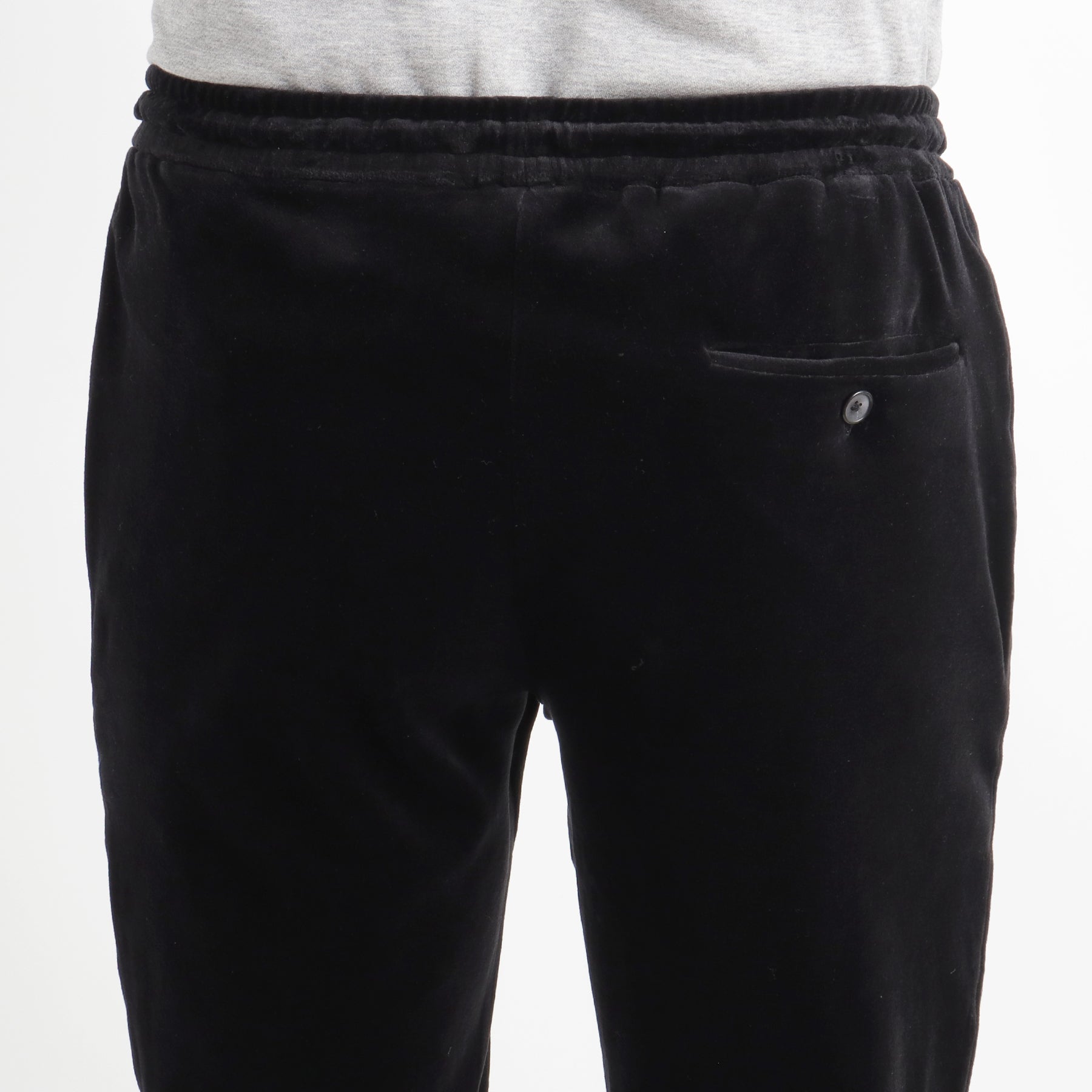 スビンプラチナムベロア スウェットパンツ ブラック | ＋CLOTHET ONLINE