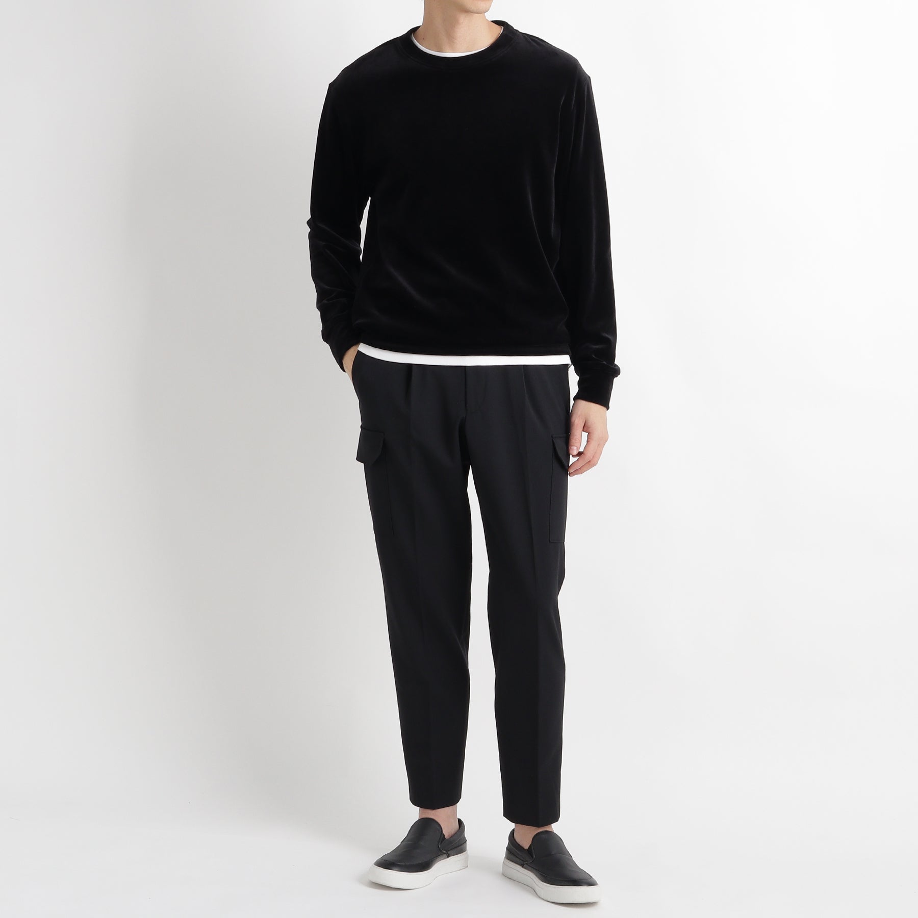 クロスクローゼット+CLOTHET スビンプラチナムベロア　スウェット スビンプラチナムベロアスウェットシャツ – ＋CLOTHET ONLINE