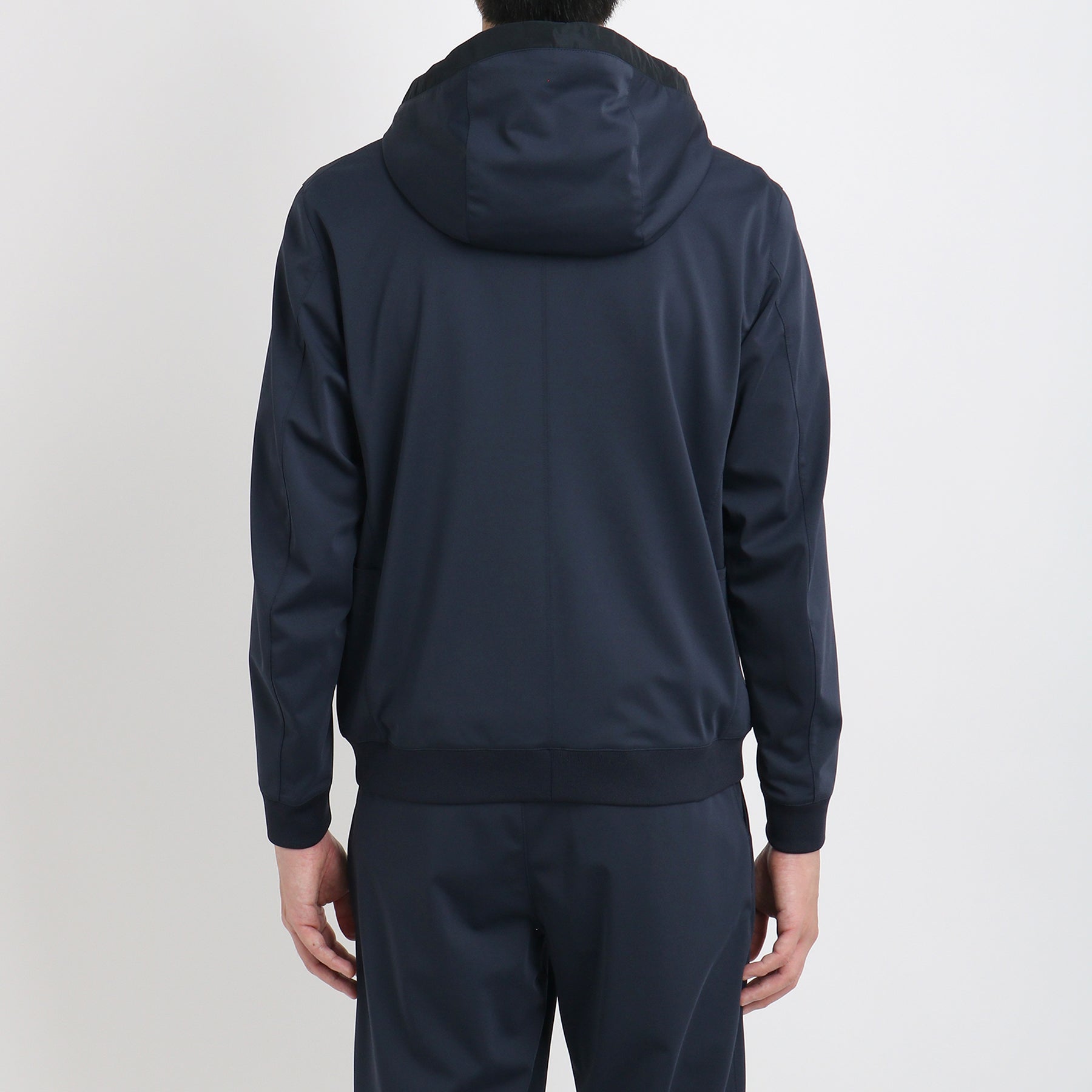 マットツイスト ジップアップフーディ― ネイビー | ＋CLOTHET ONLINE