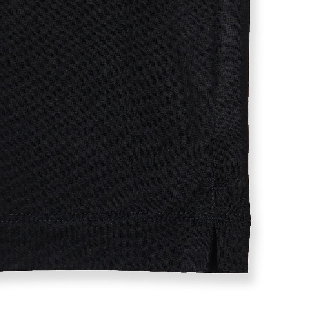 Wool Tailored T-shirt Color: Black