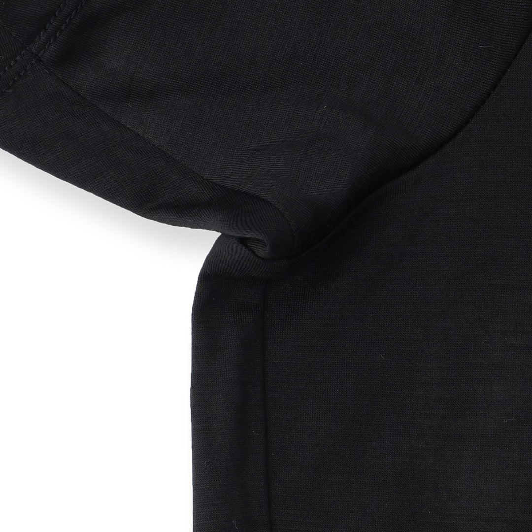Wool Tailored T-shirt Color: Black