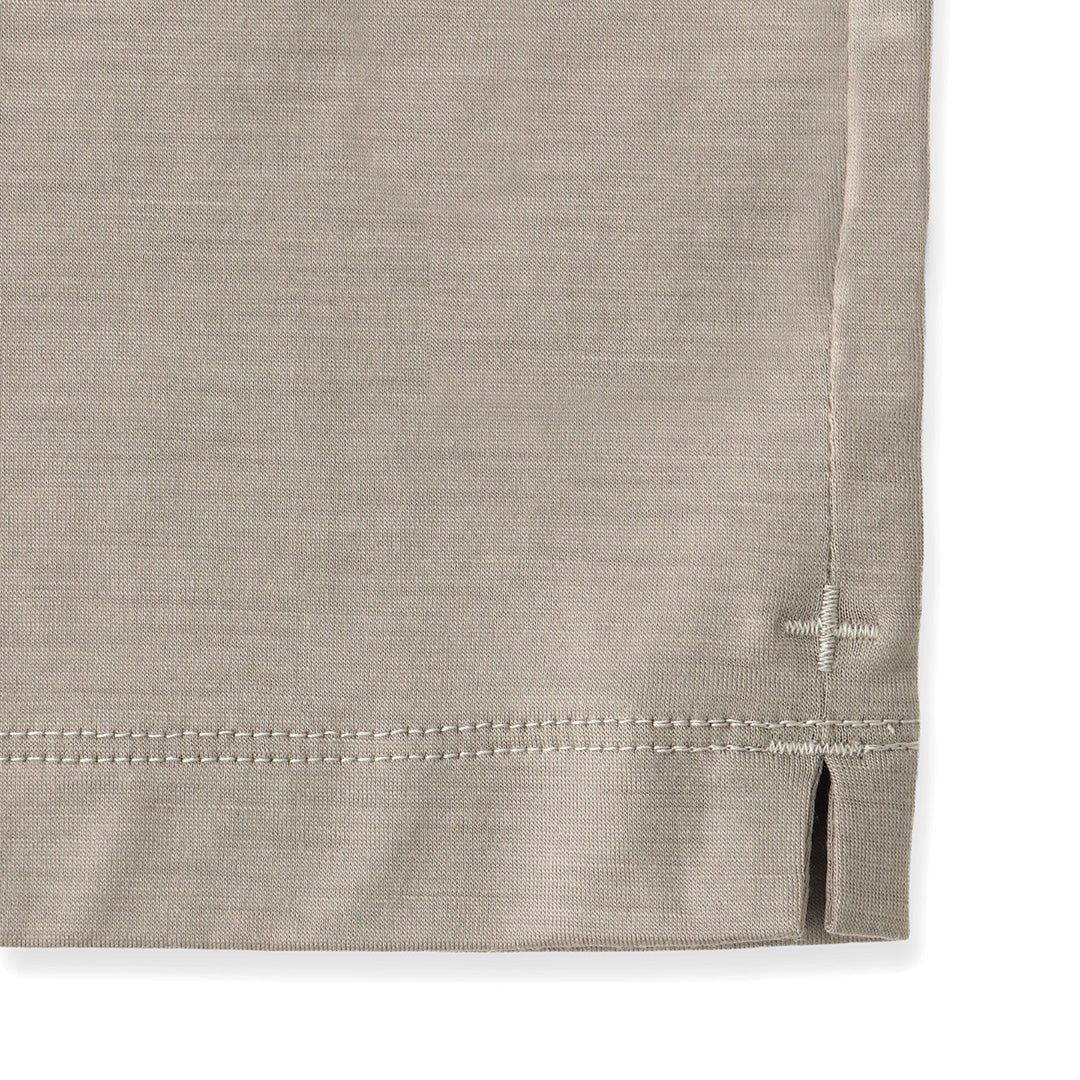 Wool Tailored T-shirt Color: Ecru