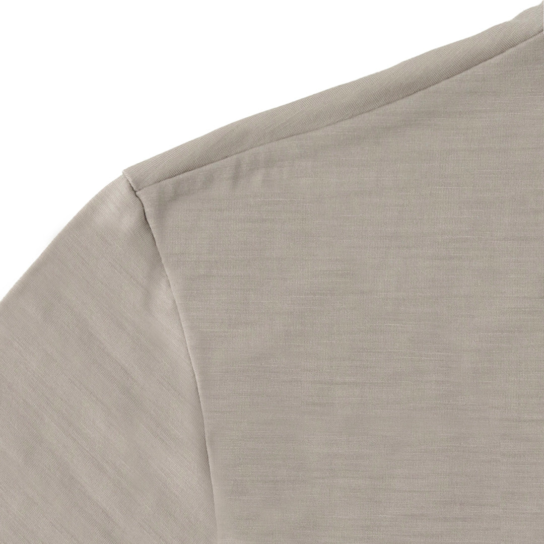 Wool Tailored T-shirt Color: Ecru