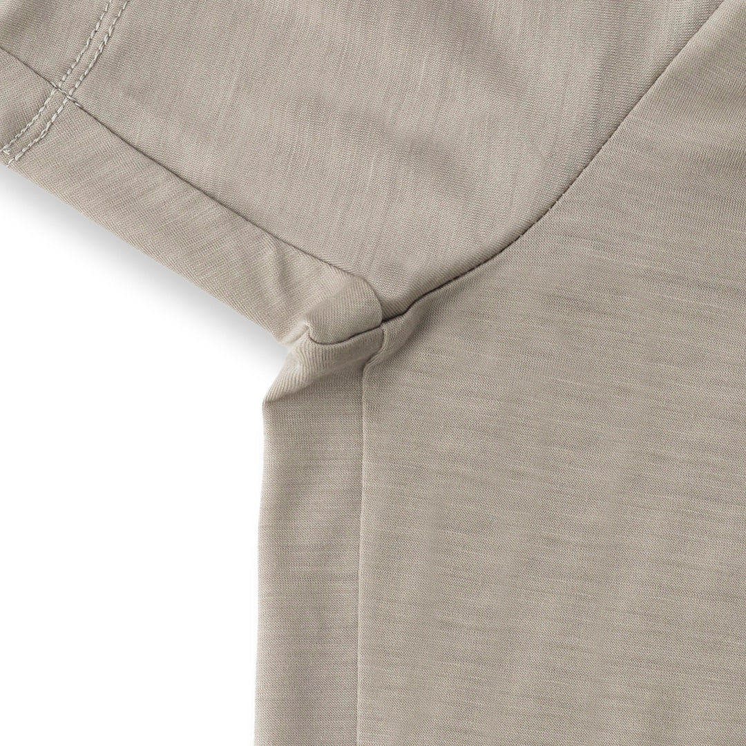 Wool Tailored T-shirt Color: Ecru