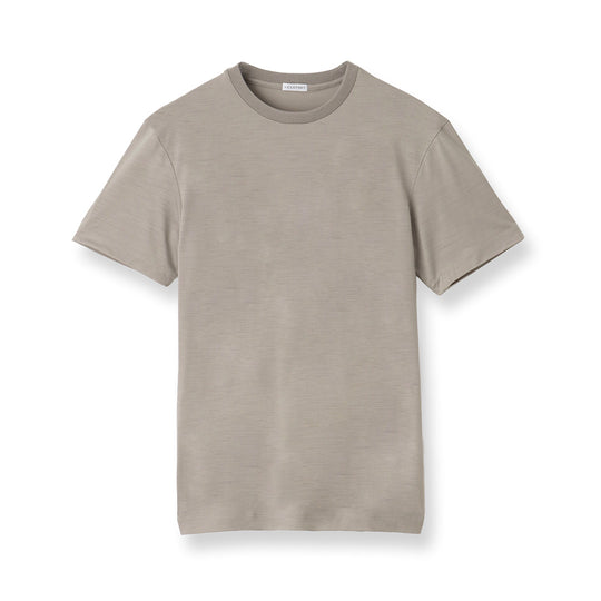 Wool Tailored T-shirt Color: Ecru
