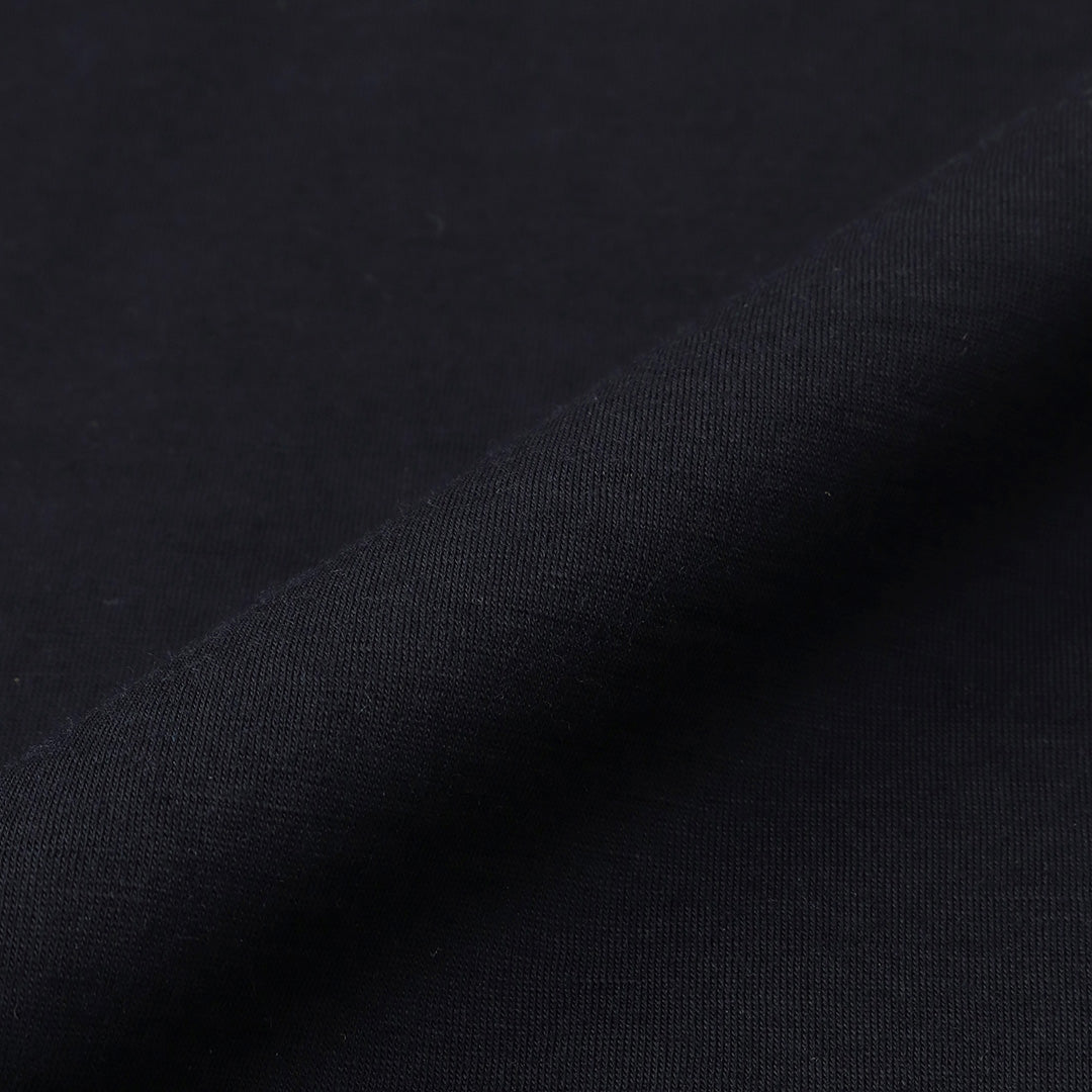 Wool Tailored T-shirt Color: Navy