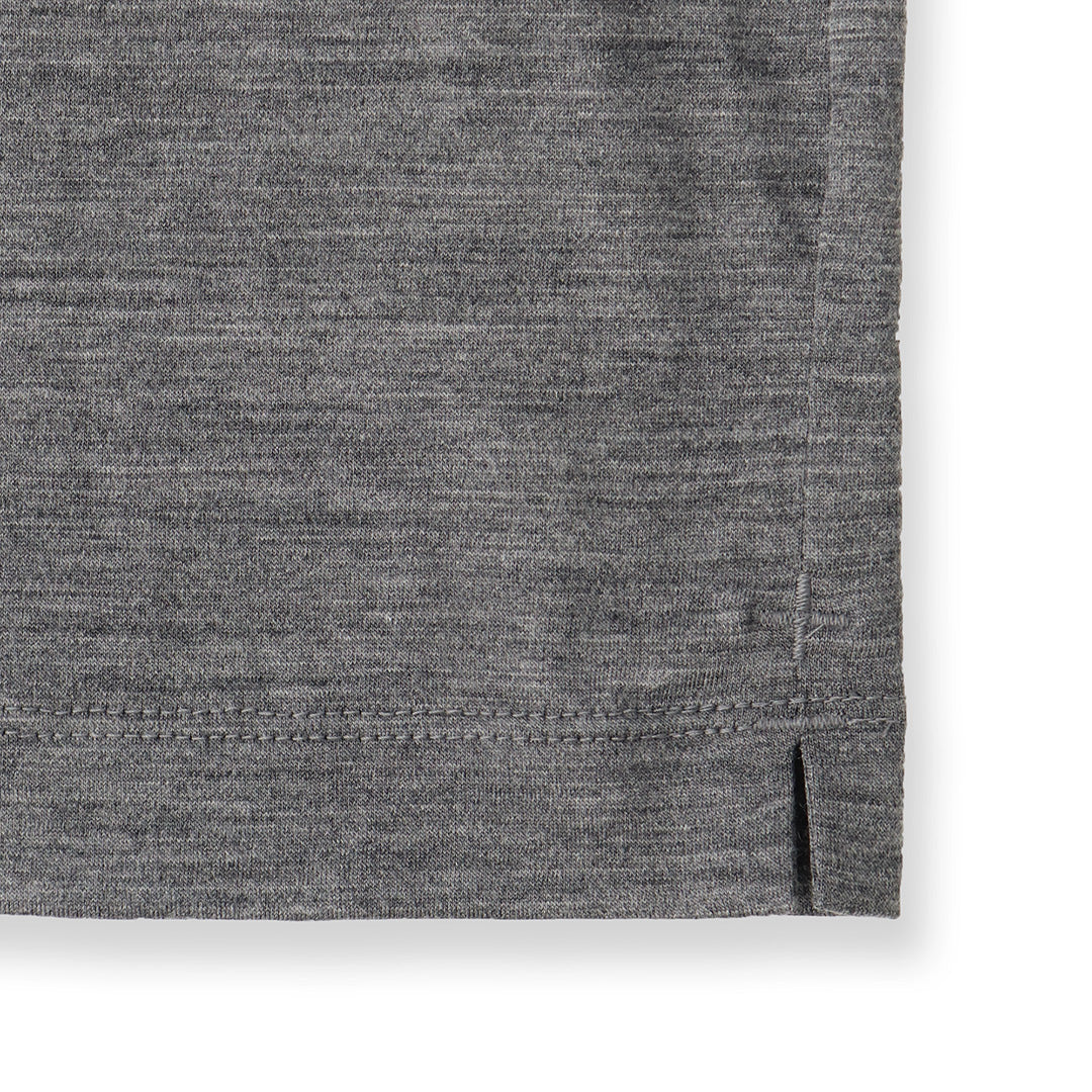 Wool Tailored T-shirt Color: Gray