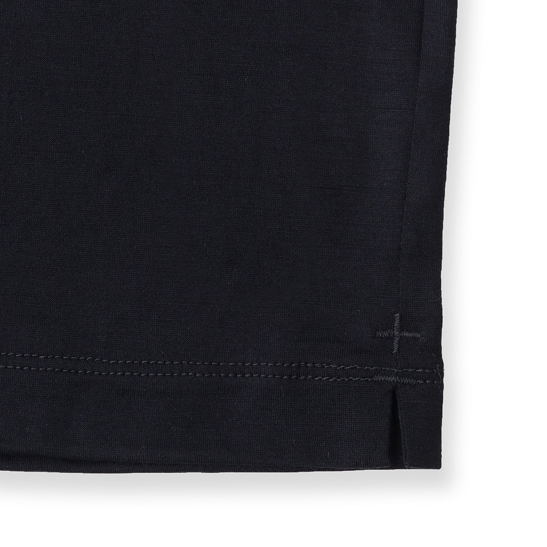 Wool Tailored T-shirt Color: Navy