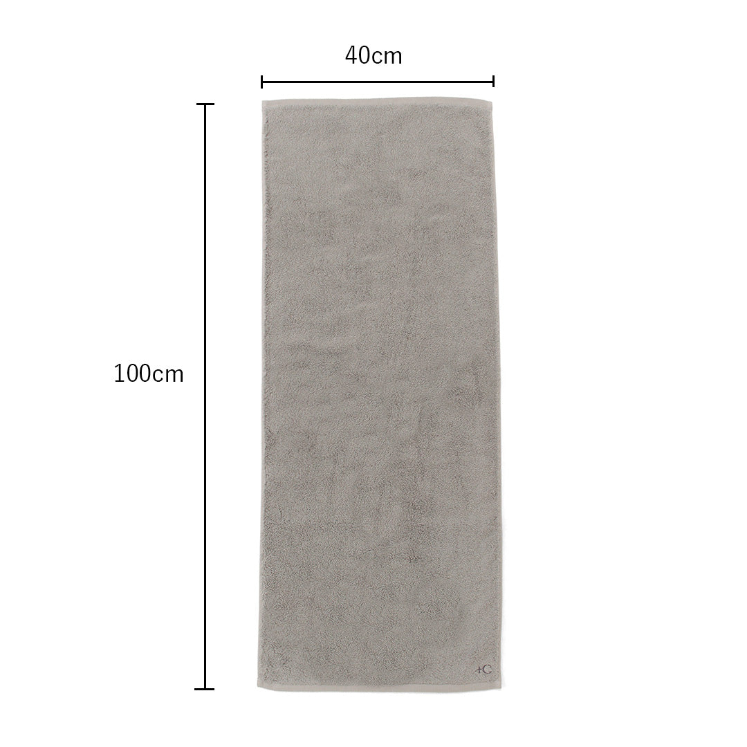 Recycled Suvin Compact Bath Towel Color: Gray