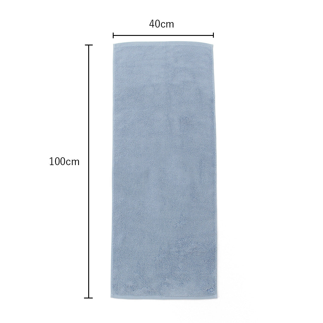 Recycled Suvin Compact Bath Towel Color: Sax