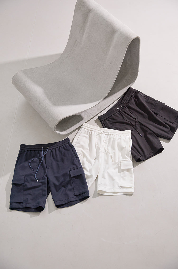 193 Smooth Terry Cargo Short Pants | ＋CLOTHET ONLINE