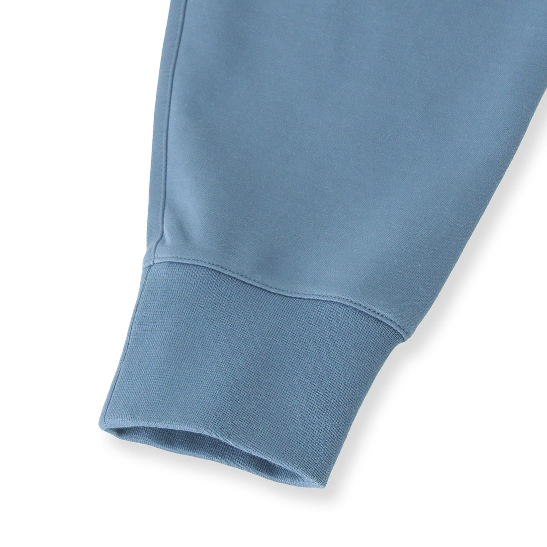 Smooth Terry Hoodie Color: Graphite Blue