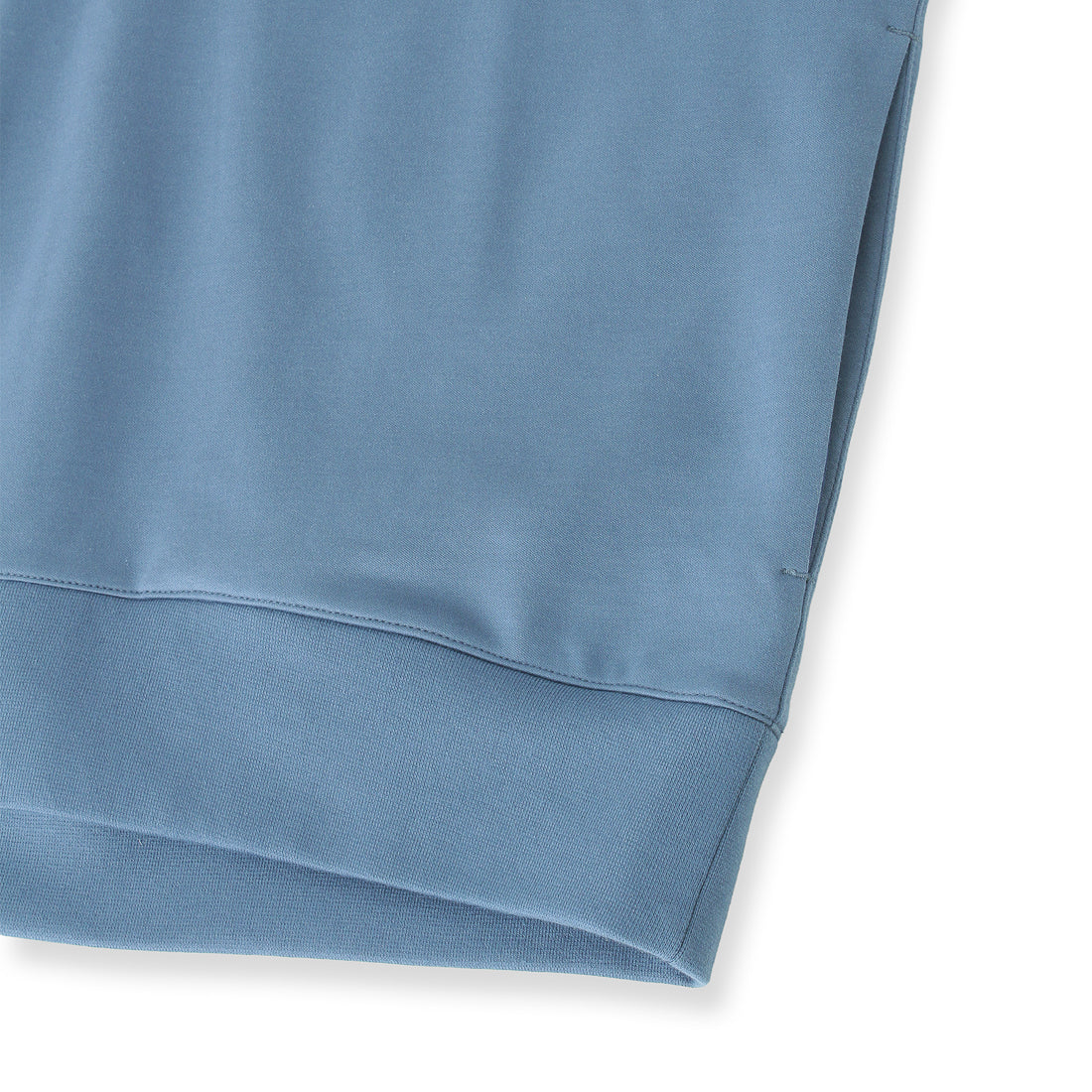 Smooth Terry Hoodie Color: Graphite Blue