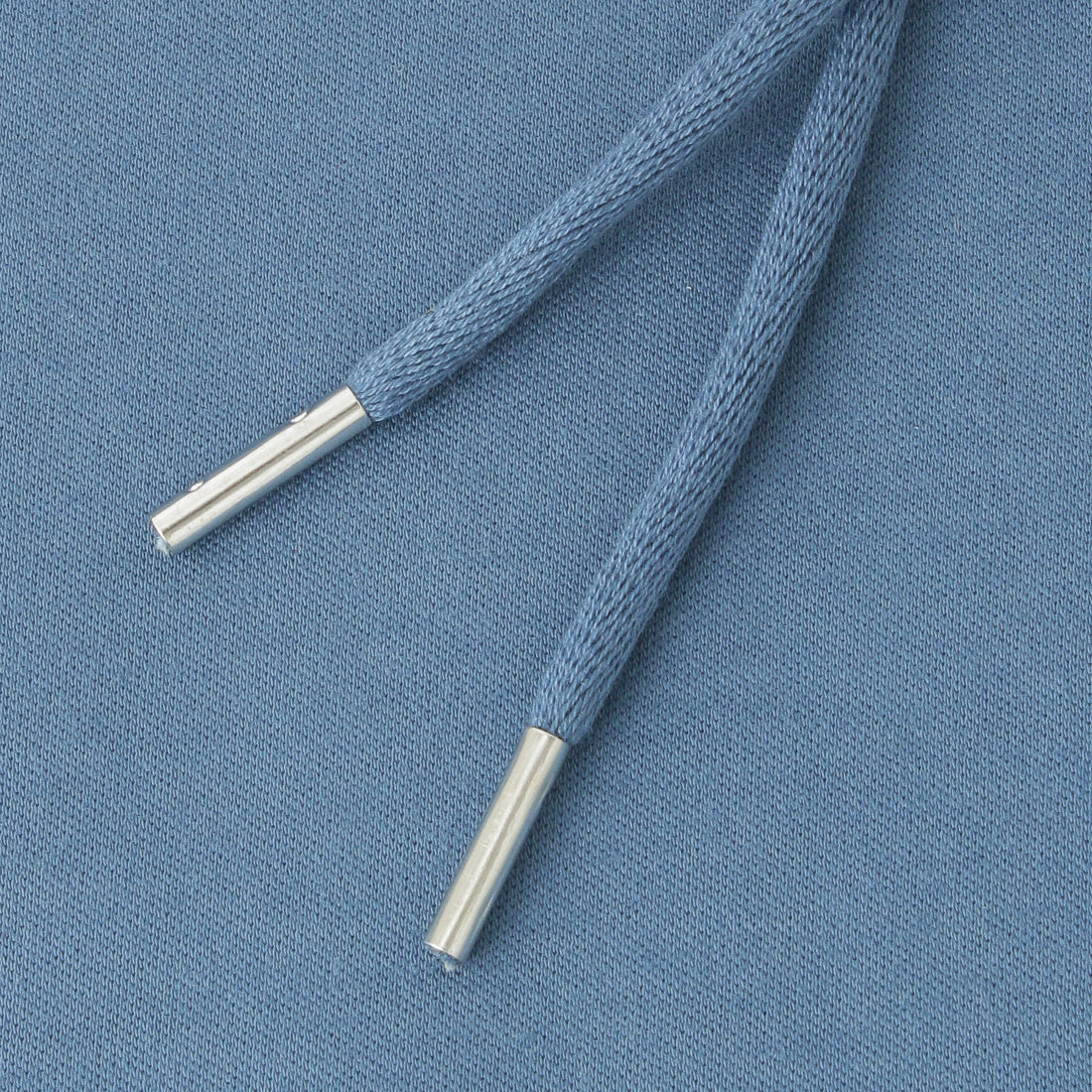 Smooth Terry Hoodie Color: Graphite Blue