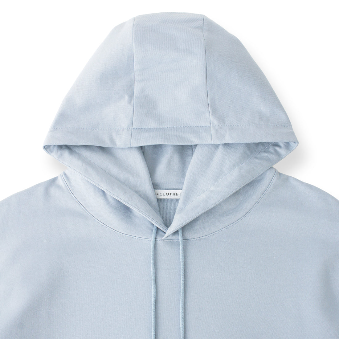 Smooth Terry Hoodie Color: Sky