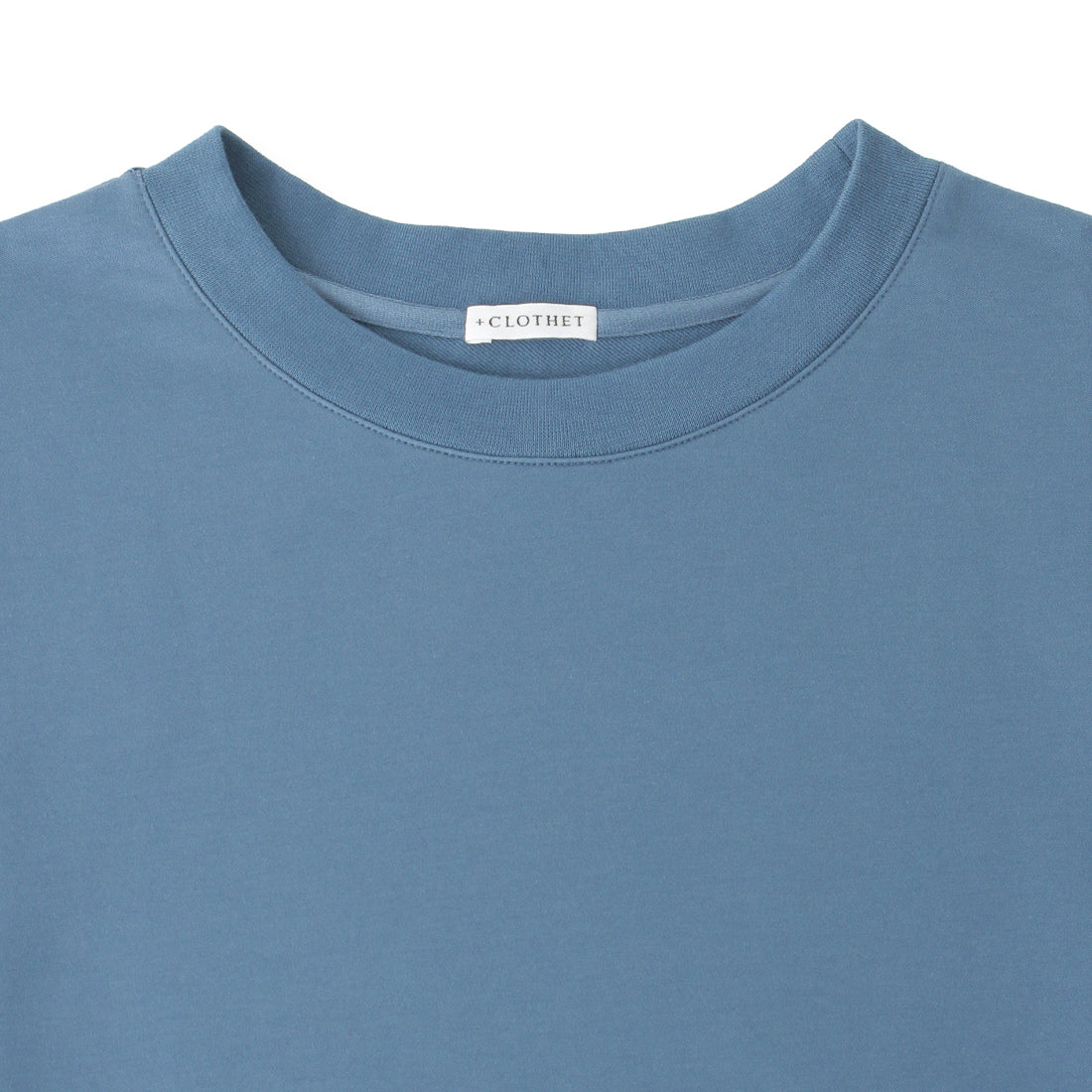 Smooth Terry Sweatshirt Color: Graphite Blue
