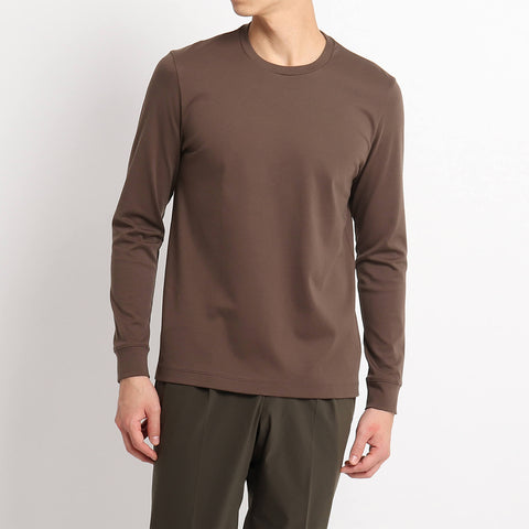 【+C定番】Tailored Long Sleeve T-shirt Color: Autumn