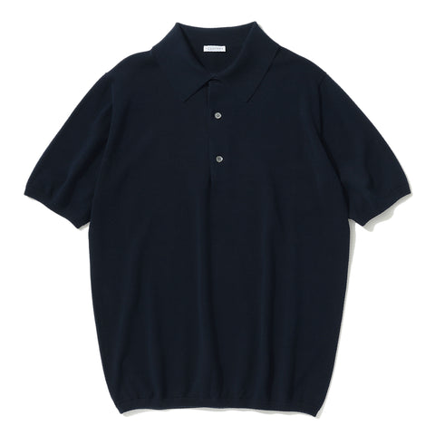Knit Polo-shirt Color: Navy