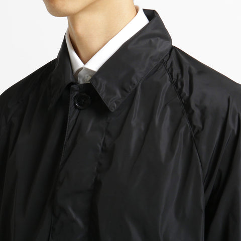 High Density Bal Collar Coat Color: Black
