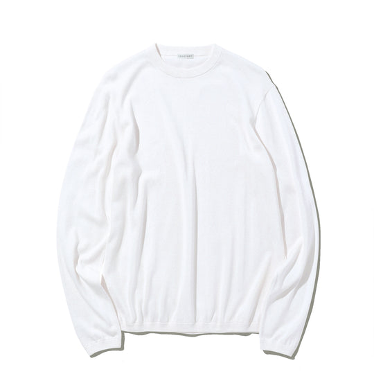 Crew Neck Knit Color: White