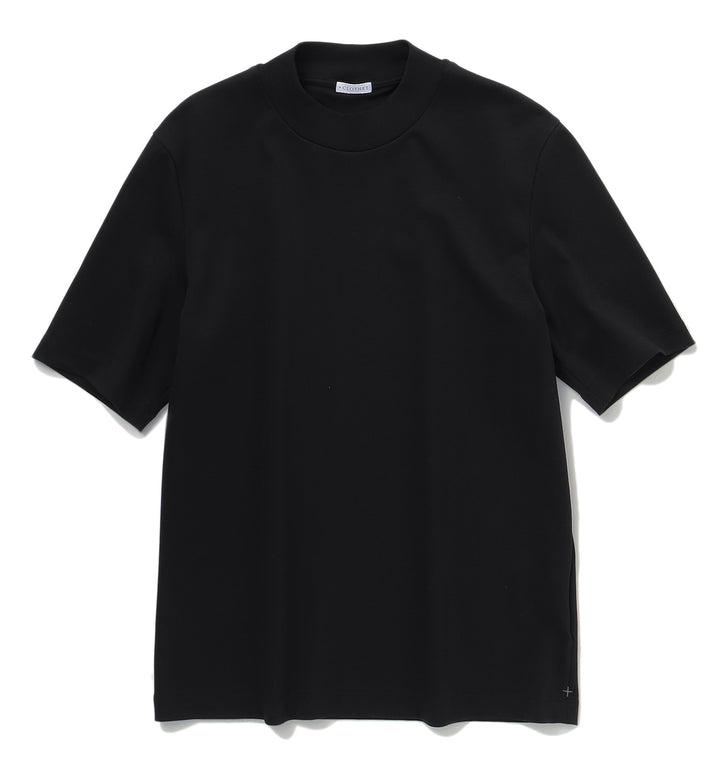 Tailored Mock Neck T-shirt | ＋CLOTHET ONLINE