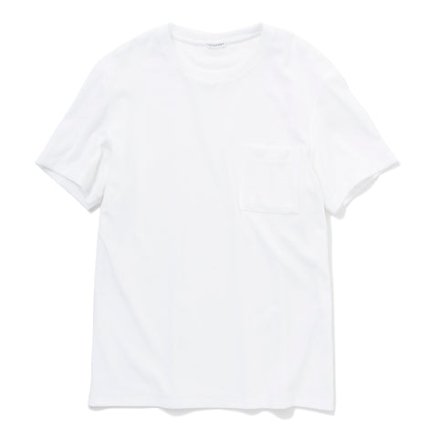 Micro Pile Tailored T-shirt Color: White