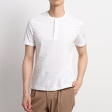 【GIRELLI BRUNI】Collaboration Shirting Henley neck T-shirts