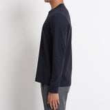 【+C定番】Tailored Long Sleeve T-shirt Color: Navy