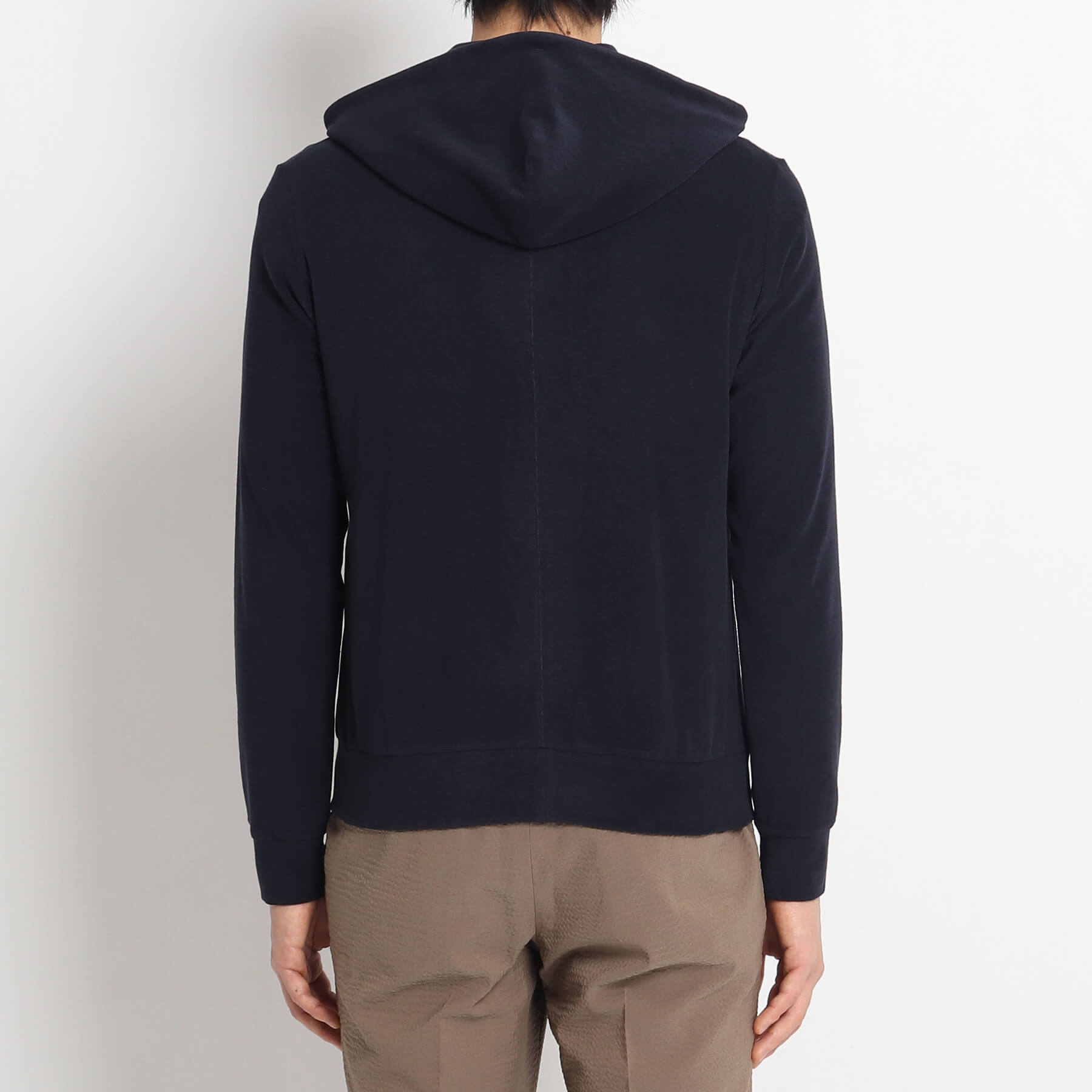 Micro Pile Hoodie Color: Navy