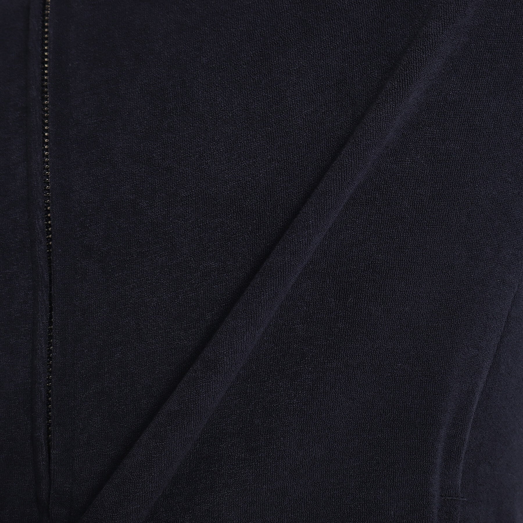 Micro Pile Hoodie Color: Navy