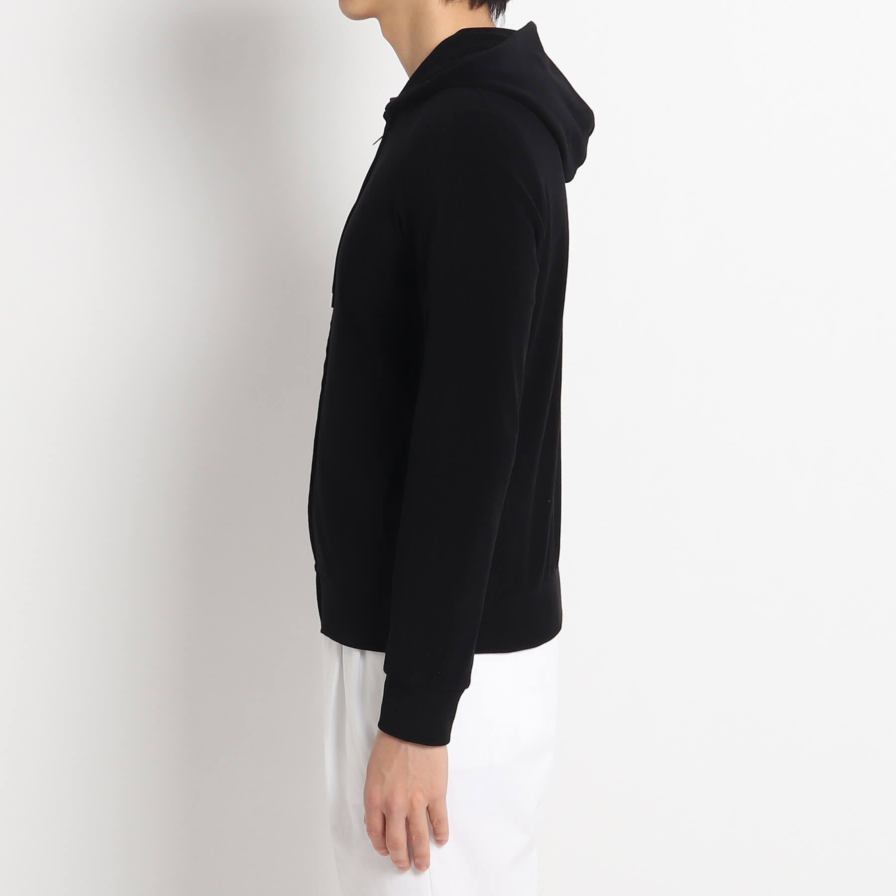 Micro Pile Hoodie Color: Black