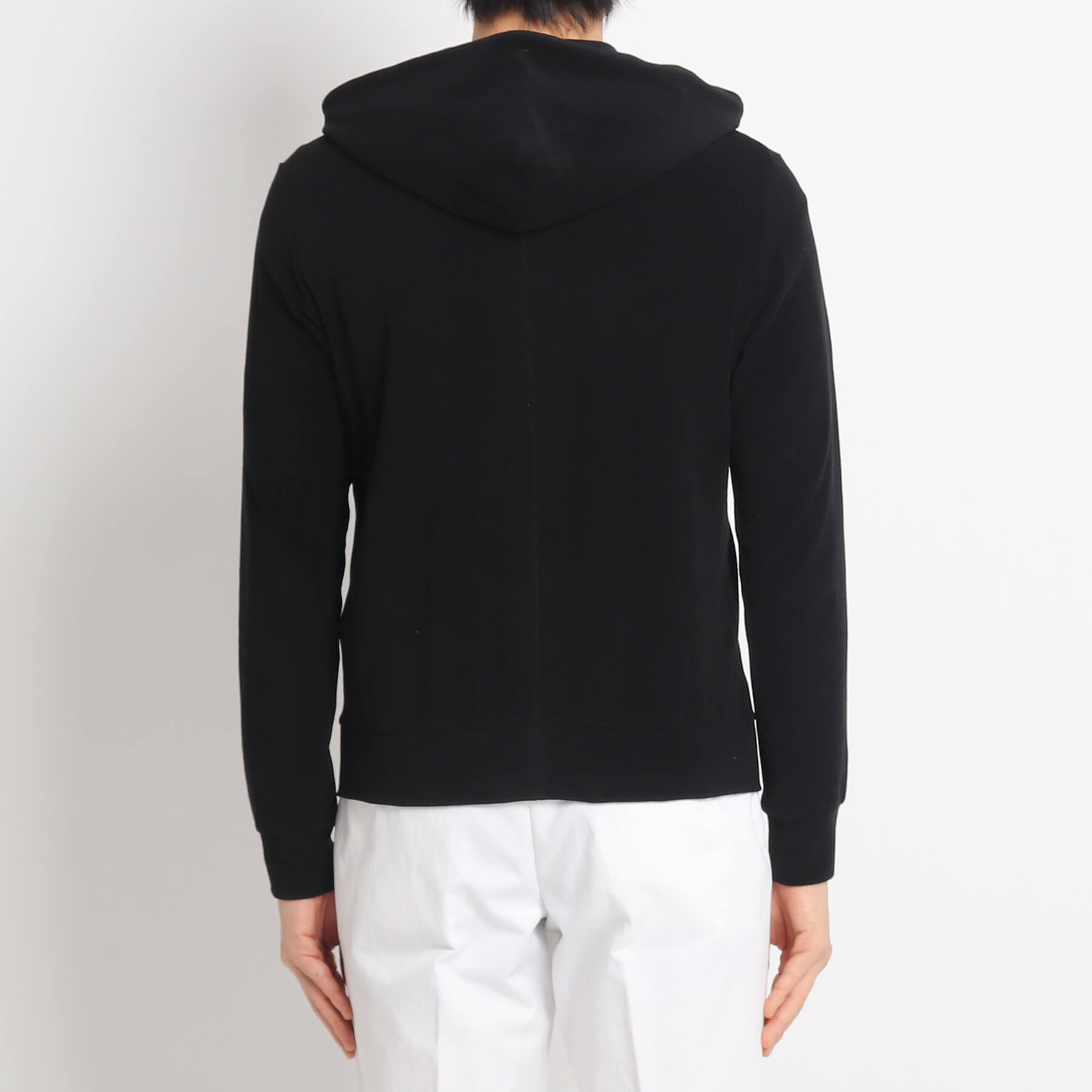 Micro Pile Hoodie Color: Black