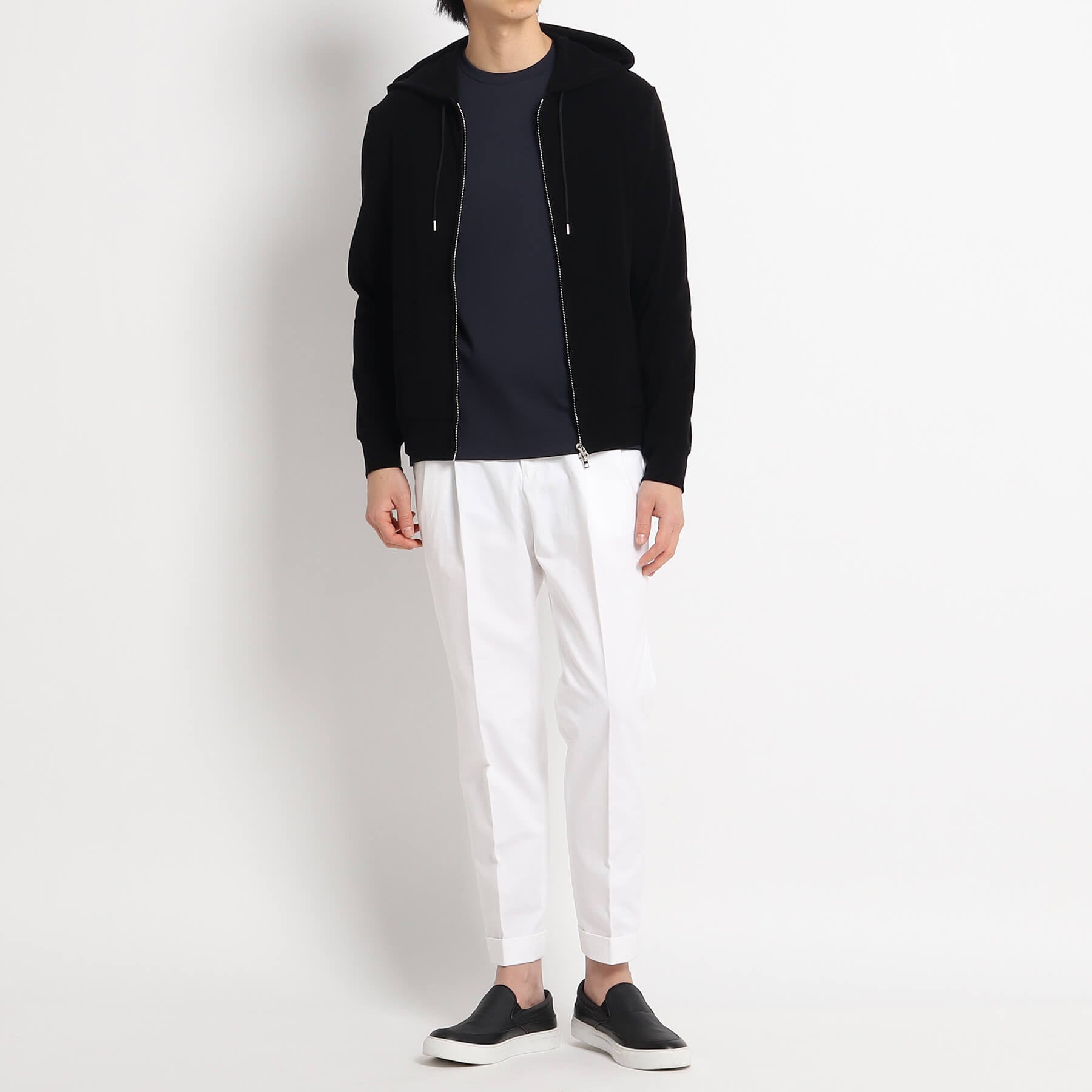 Micro Pile Hoodie Color: Black