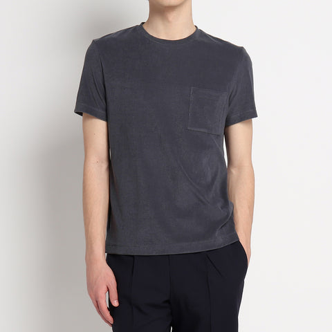 Micro Pile Tailored T-shirt Color: Asphalt