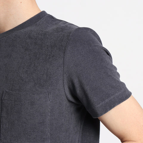 Micro Pile Tailored T-shirt Color: Asphalt