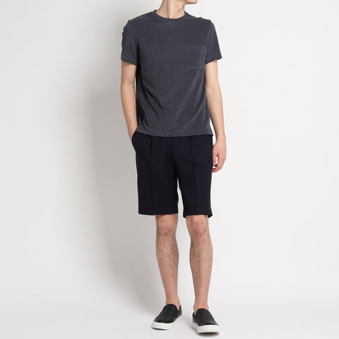 Micro Pile Tailored T-shirt Color: Asphalt