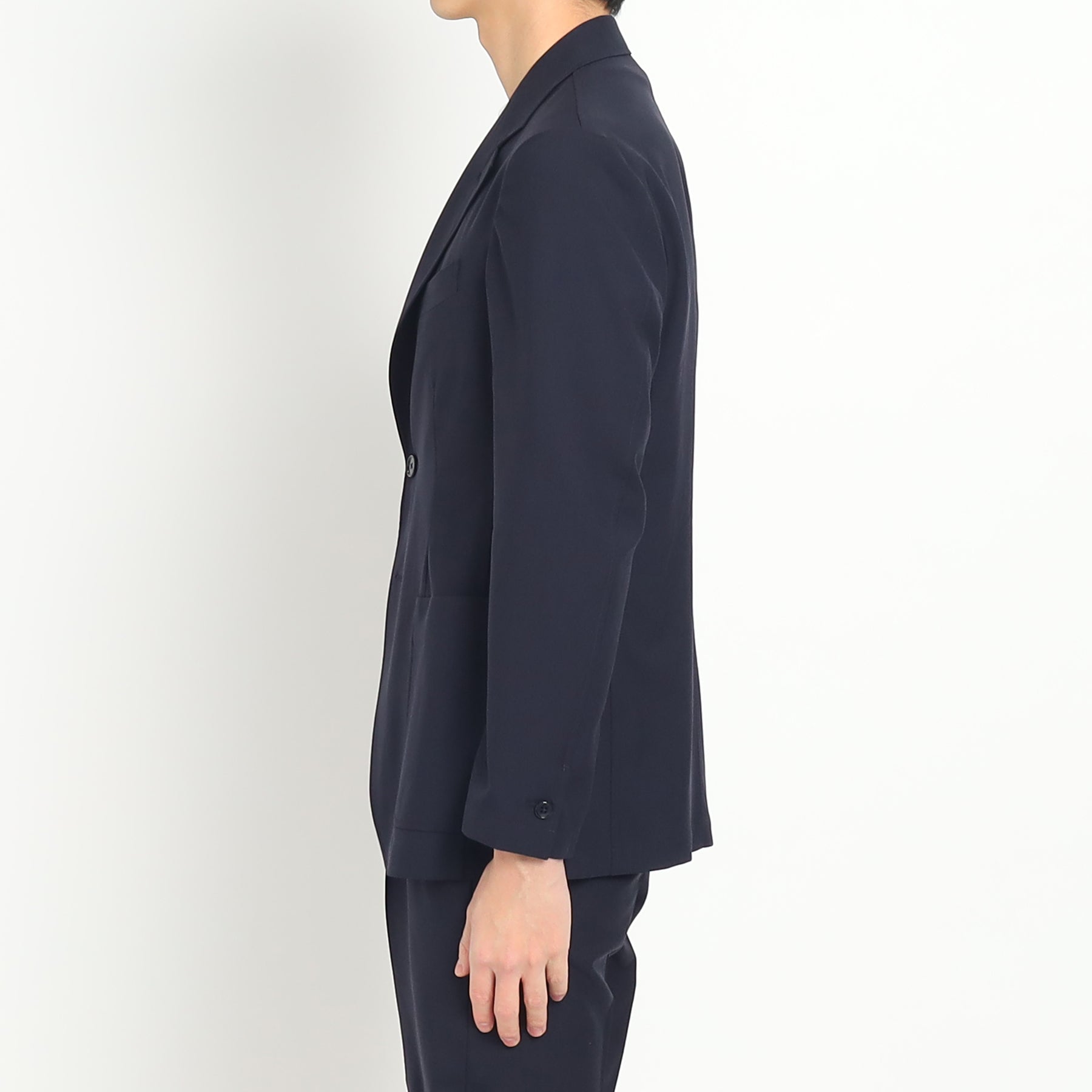 Tropical Easy Jacket Color: Navy