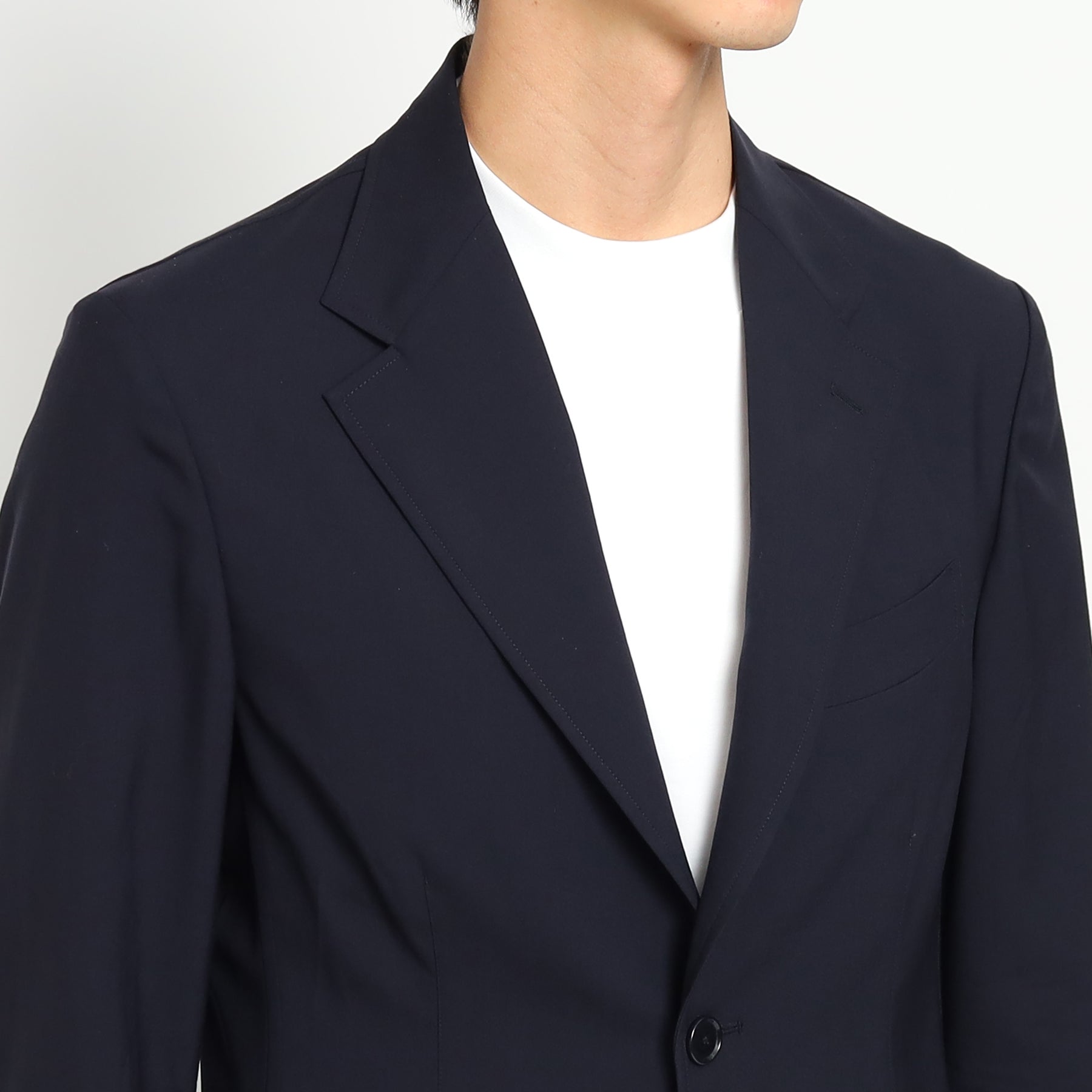 テックウール®トロピカルイージージャケット ネイビー | ＋CLOTHET ONLINE