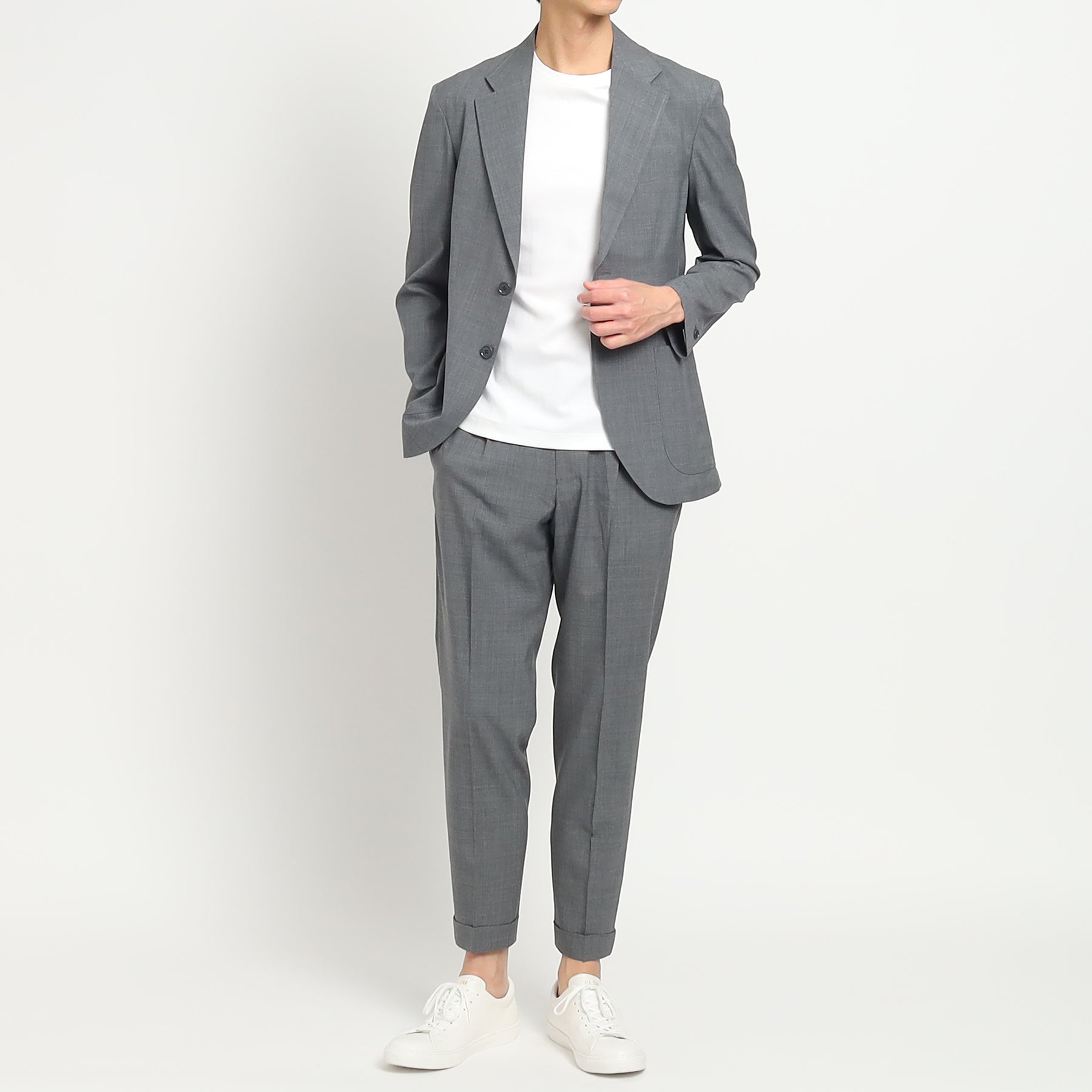 Tropical Easy Jacket Color: Gray