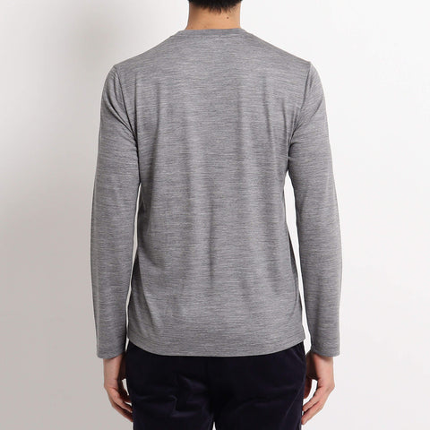 Wool Tailored Long Sleeve T-shirt
