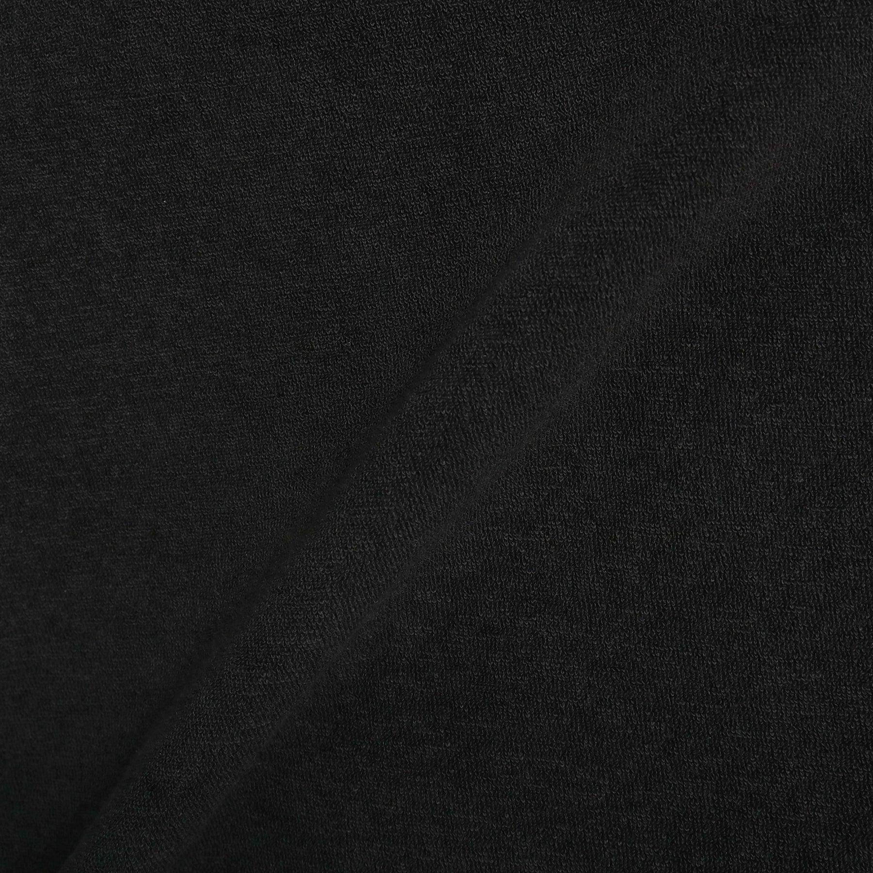 Micro Pile Skipper Shirt Color: Black