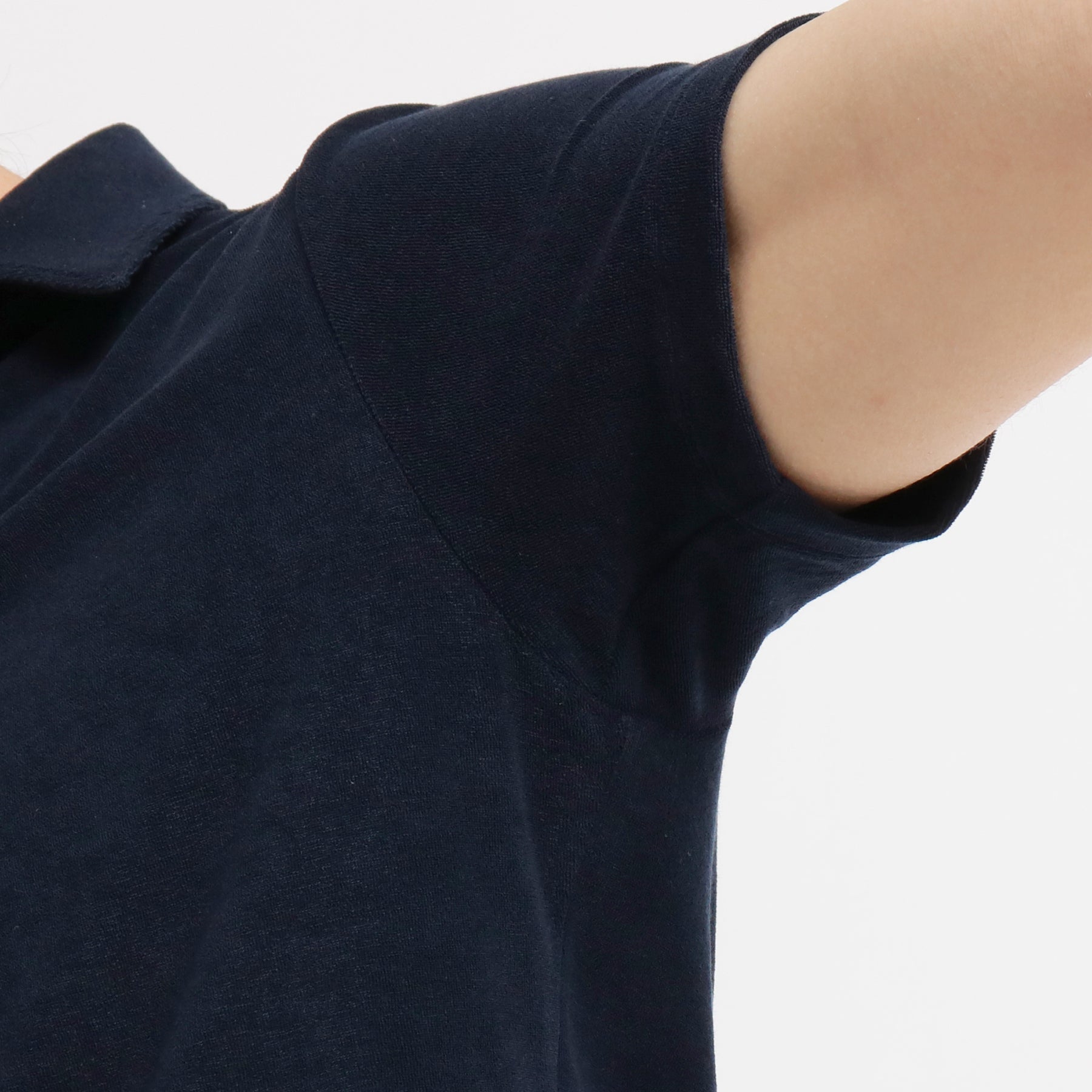 Micro Pile Skipper Shirt Color: Navy