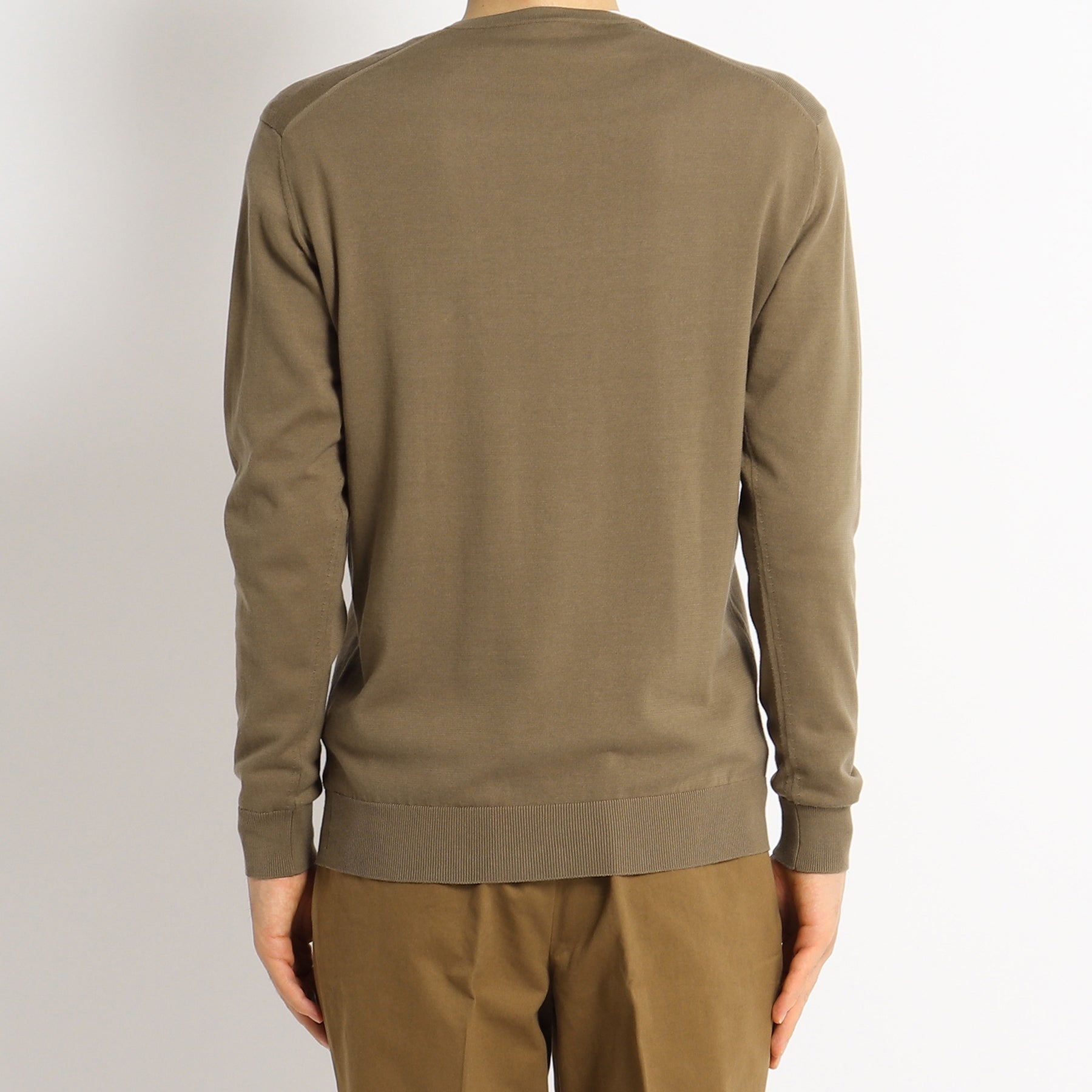 Vneck Knit Color: Fawn