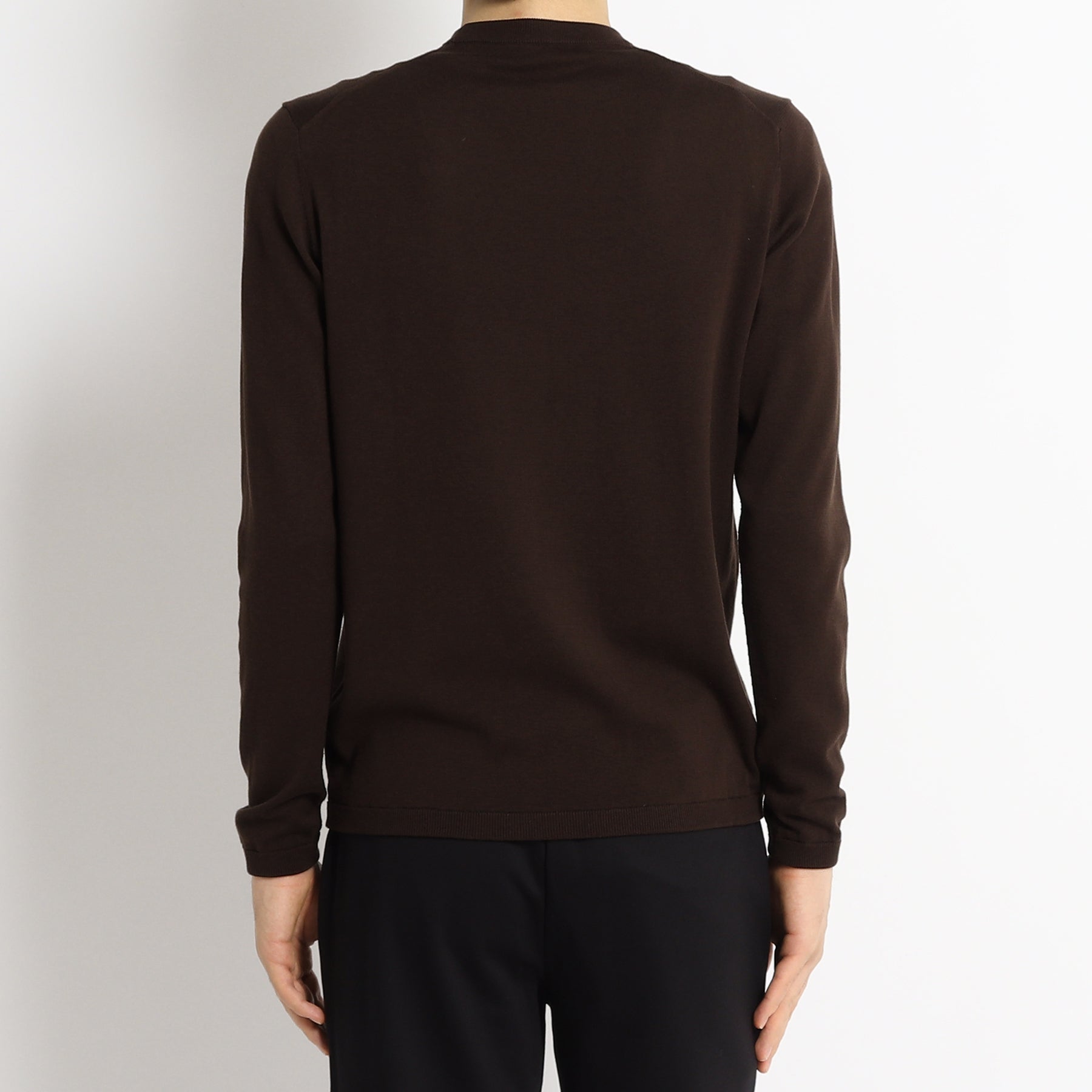 Crew Neck Knit Color: Oak