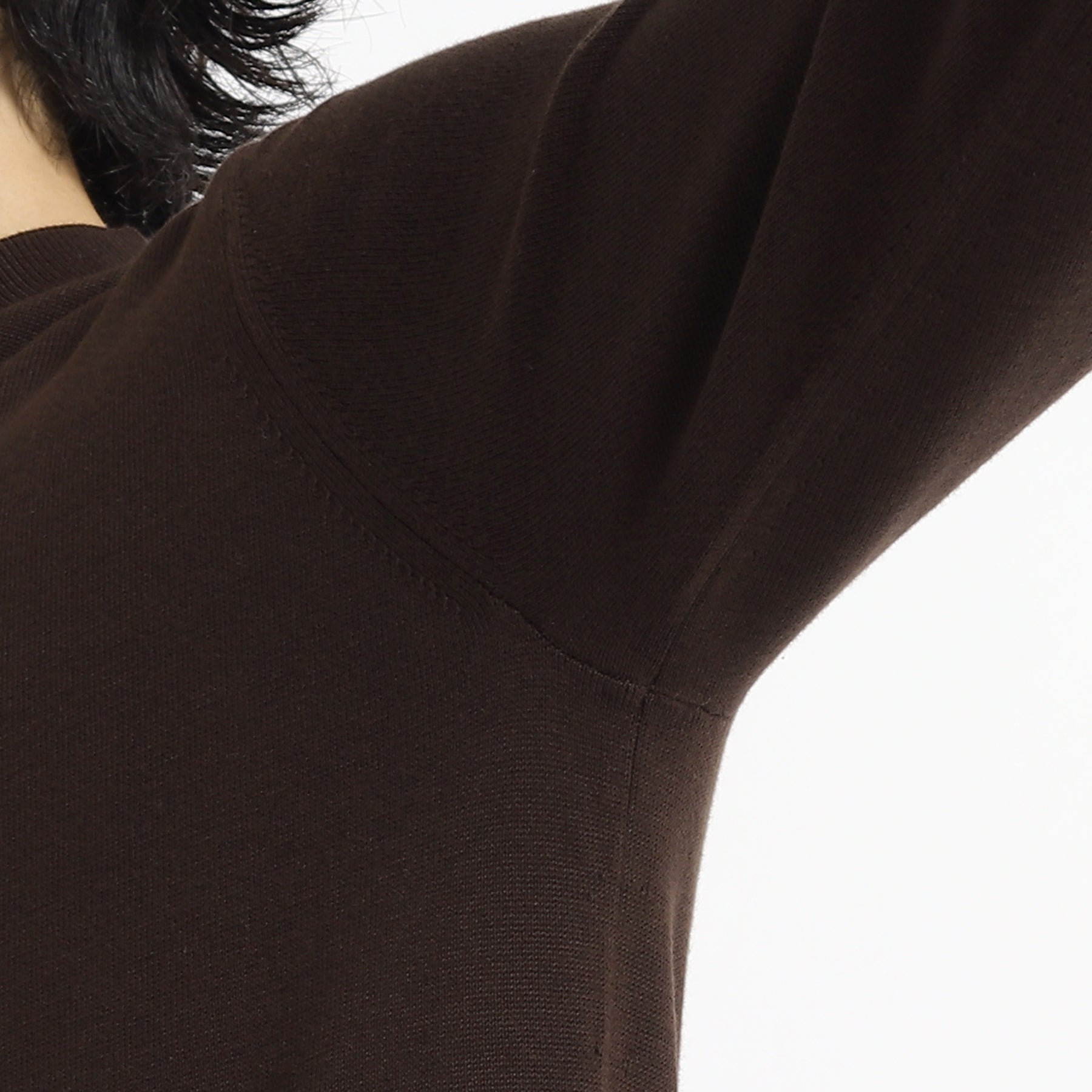 Crew Neck Knit Color: Oak