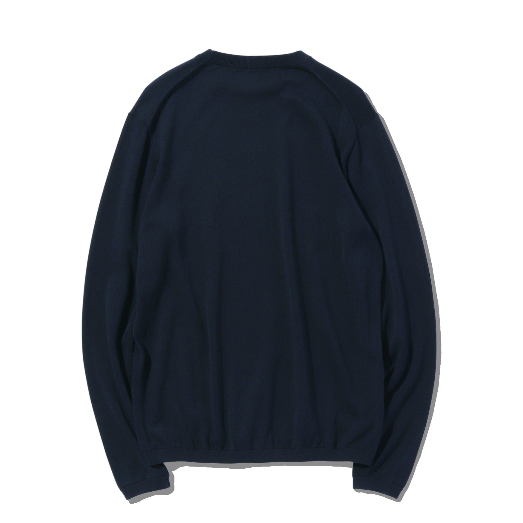 Crew Neck Knit Color: Navy