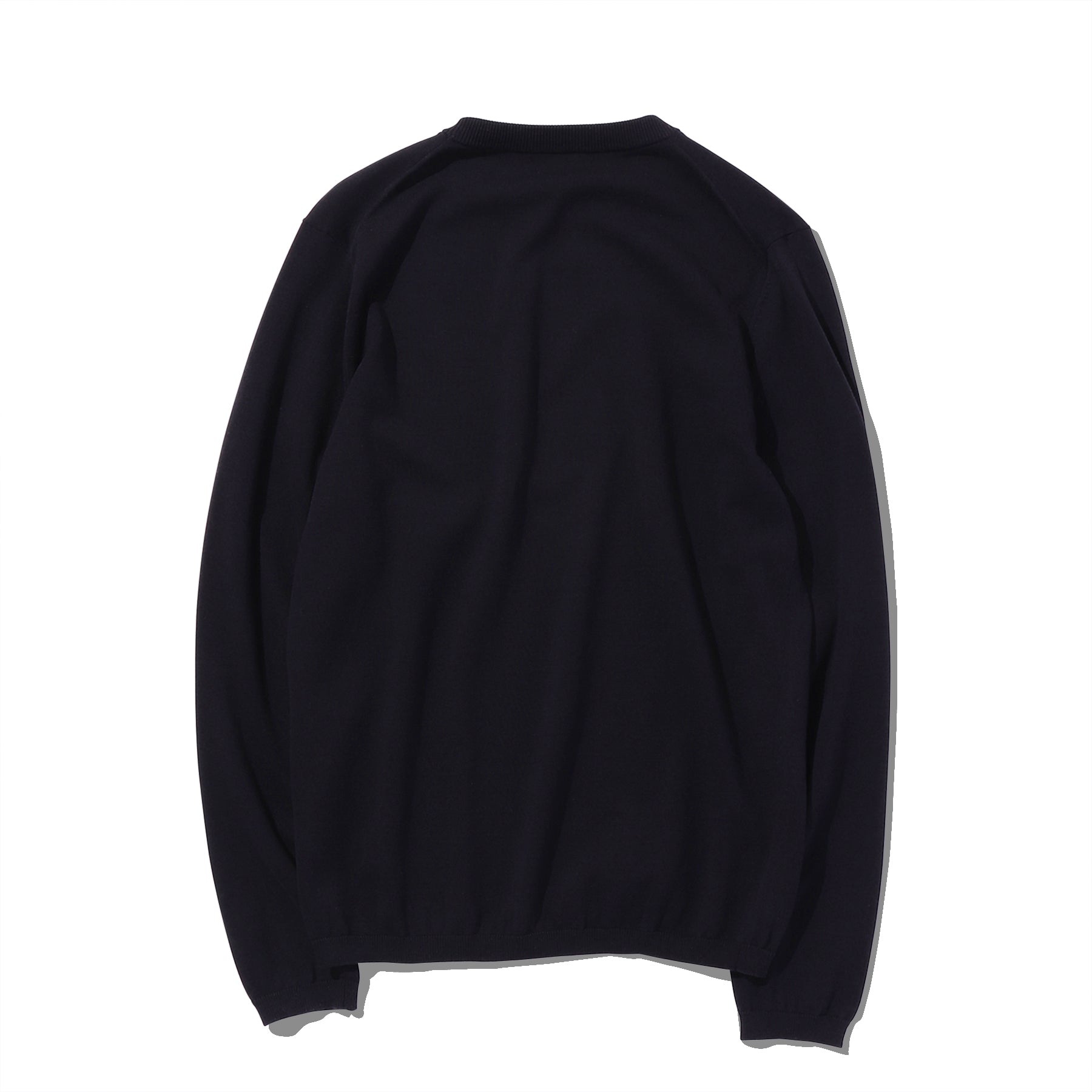 Crew Neck Knit Color: Black