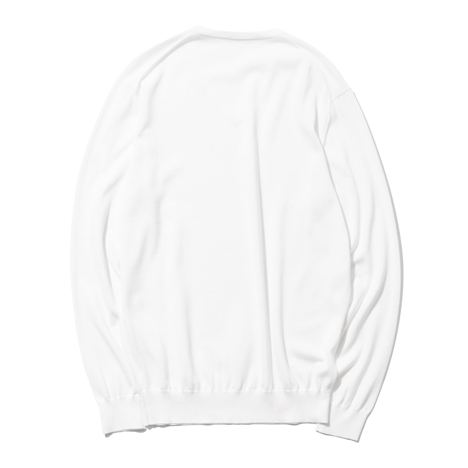 Vneck Knit Color: White