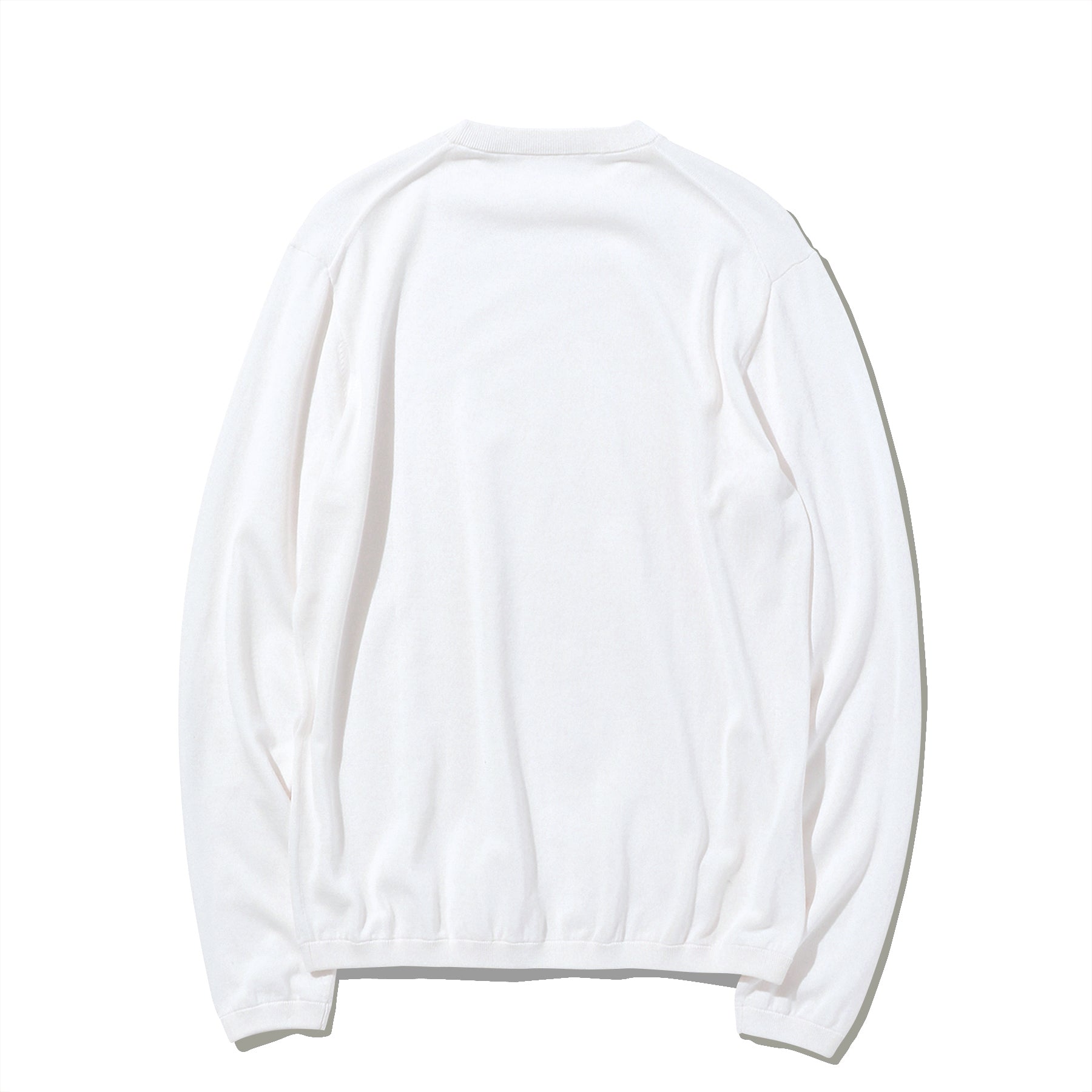 Crew Neck Knit Color: White