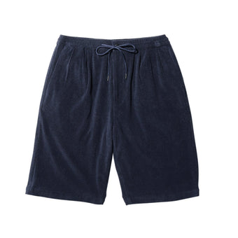 Micro Pile Short Pants Color: Navy